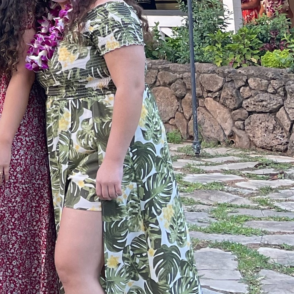 Hawaiian Style Romper